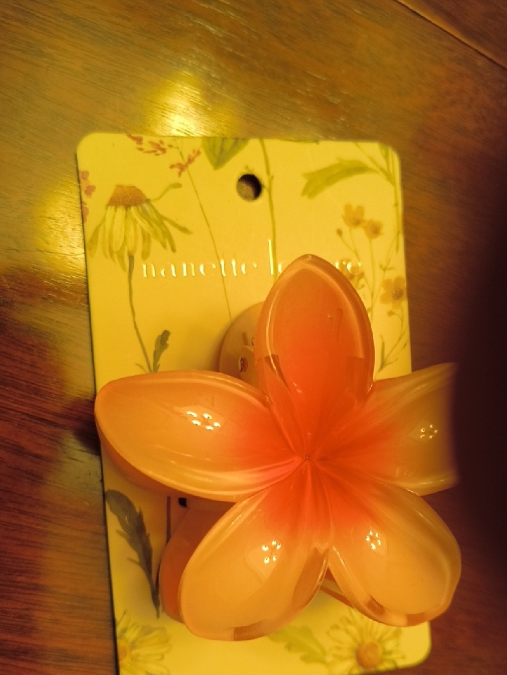 Nanette Lepore hair flower clip